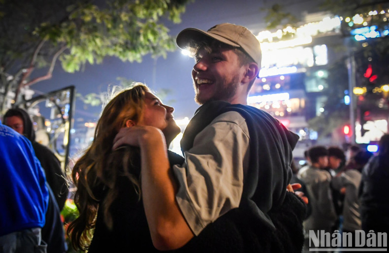 People get excited on New Year's Eve. People get excited on New Year's Eve.