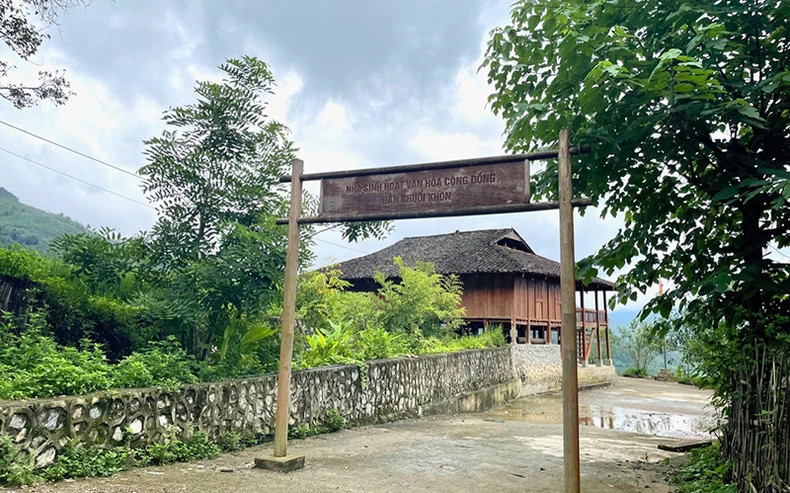 The transport infrastructure in Khuoi Khon Hamlet is upgraded to serve tourism.