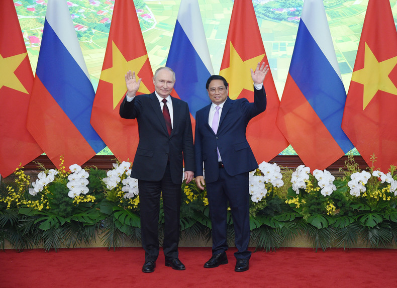 Prime Minister Pham Minh Chinh meets with the President Vladimir Putin. Prime Minister Pham Minh Chinh meets with the President Vladimir Putin.