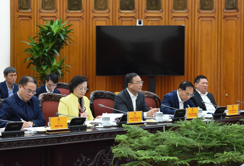 Delegates attend the meeting