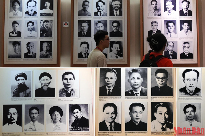 Images of many Vietnamese revolutionaries and patriotic leaders who were detained by the French colonialists in Hoa Lo prison are on display to visitors. Prominent among them included Phan Boi Chau, Luong Van Can, Nguyen Quyen, Ho Tung Mau, Nguyen Luong Bang, and five Party General Secretaries throughout the periods, namely Nguyen Van Cu, Truong Chinh, Le Duan, Nguyen Van Linh, and Do Muoi.