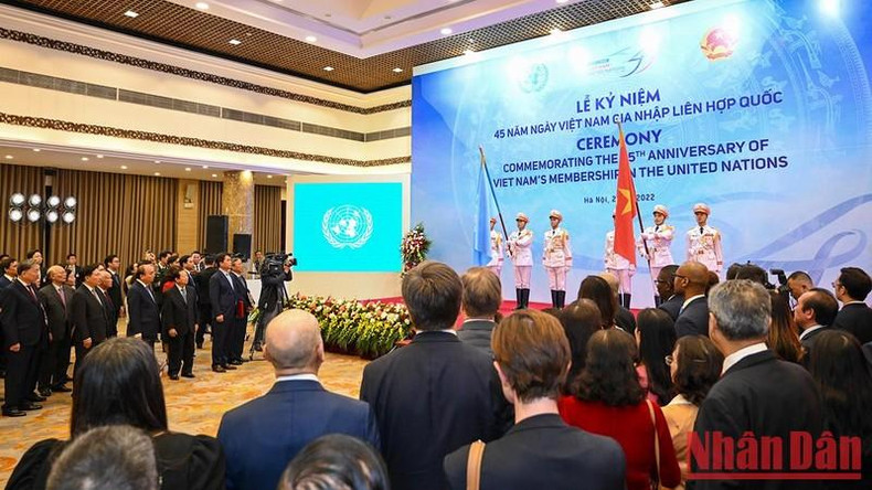 Ceremony marks 45th anniversary of Vietnam’s UN membership ảnh 1