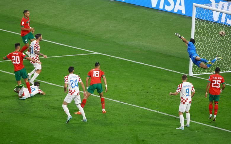 Croatia's Josko Gvardiol scores their first goal. (Photo: REUTERS) Croatia's Josko Gvardiol scores their first goal. (Photo: REUTERS)