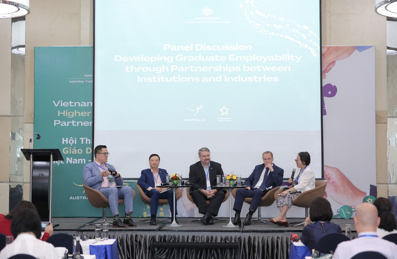 The conference in Ho Chi Minh City discussed developing employability after graduation.