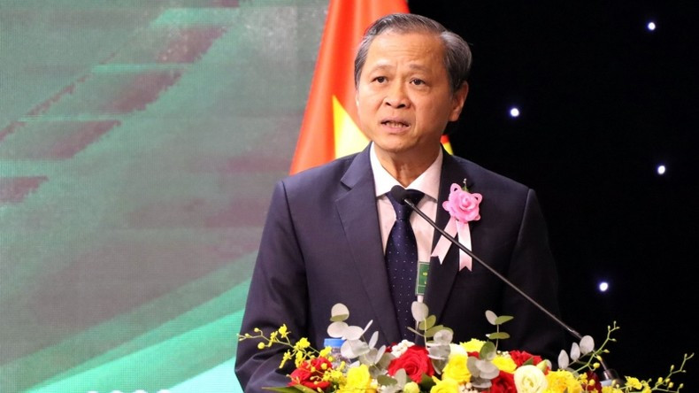Dr. Huynh Thanh Binh, Chairman of the Inspection Committee of Dong Nai Provincial Party Committee elected to hold the position of Chairman of the Vietnam-RoK Friendship Association in Dong Nai province, for the 2023-2028 term.