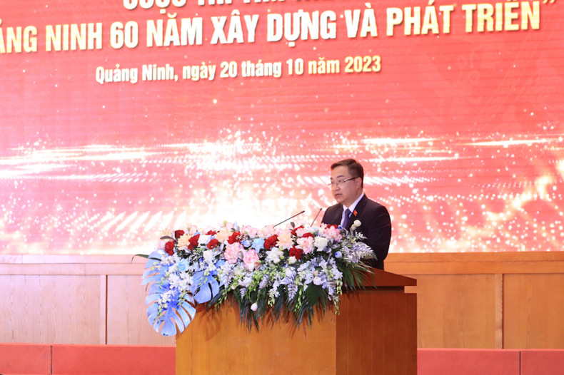 Dang Xuan Phuong, deputy secretary of Quang Ninh Provincial Party Committee and head of the Competition Organising Board.