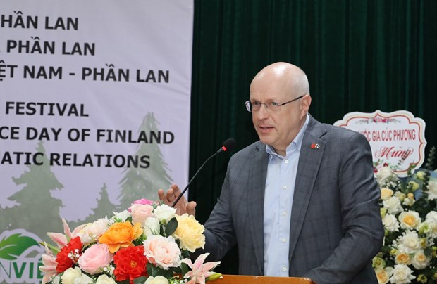 Finnish Ambassador to Vietnam Keijo Norvato (Photo: VNA) Finnish Ambassador to Vietnam Keijo Norvato (Photo: VNA)