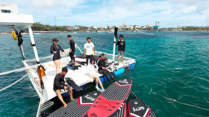 Preparations before diving Preparations before diving