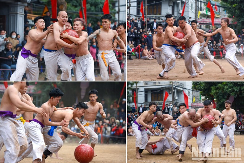 8. The participants in the ball wrestling festival are mainly from Thuy Linh Village, who have good health and the spirit of martial arts competition. 8. The participants in the ball wrestling festival are mainly from Thuy Linh Village, who have good health and the spirit of martial arts competition.