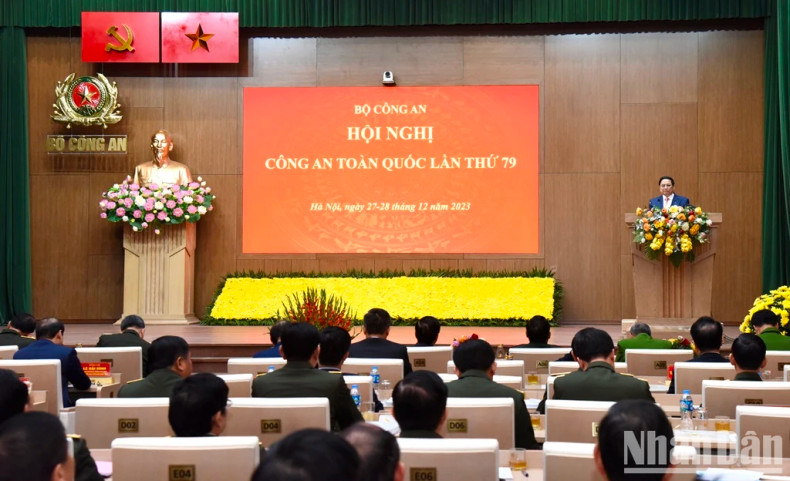 A view of the 79th National Conference of Public Security Forces. A view of the 79th National Conference of Public Security Forces.