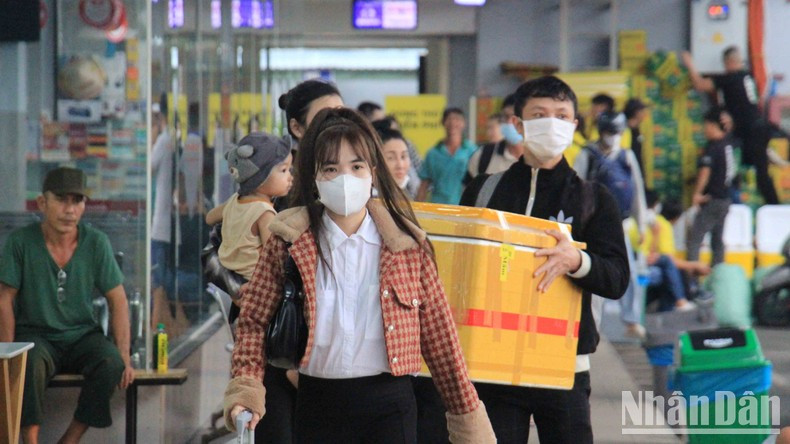 Mien Tay Bus Station is expected to welcome more than 50,000 passengers.