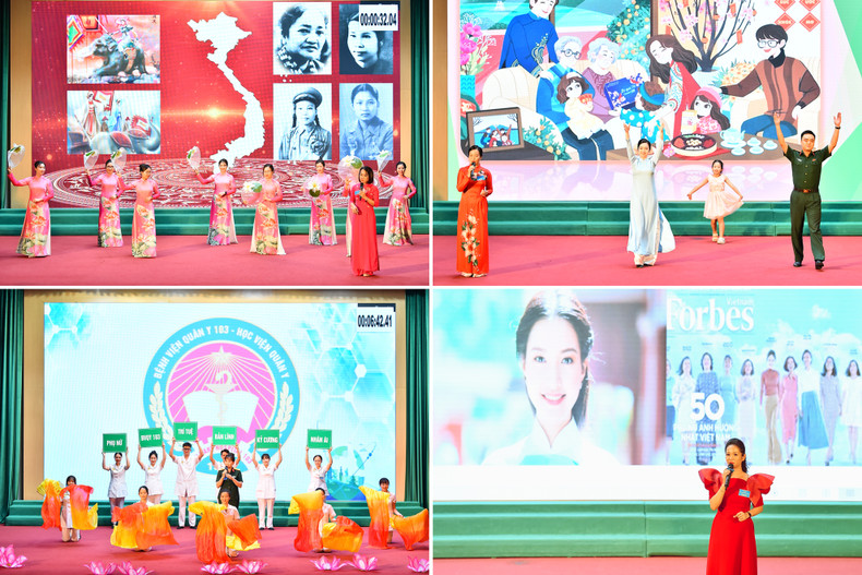Contestants show their knowledge of laws related to women, families and children; Military Women's tradition; examples of female heroes and martyrs in the revolutionary struggle for national liberation and national unification; results of implementing resolutions and action programmes for women at all levels; emulation movements; mass mobilisation, policy, humanitarian and charity activities. Contestants show their knowledge of laws related to women, families and children; Military Women's tradition; examples of female heroes and martyrs in the revolutionary struggle for national liberation and national unification; results of implementing resolutions and action programmes for women at all levels; emulation movements; mass mobilisation, policy, humanitarian and charity activities.