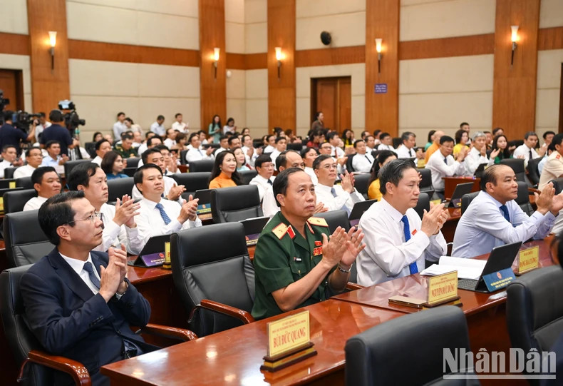 Delegations at the event.