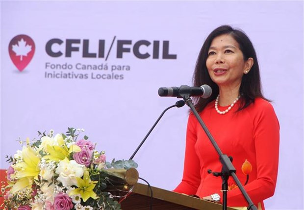 UN Resident Coordinator for Vietnam Pauline Tamesis (Photo: VNA)