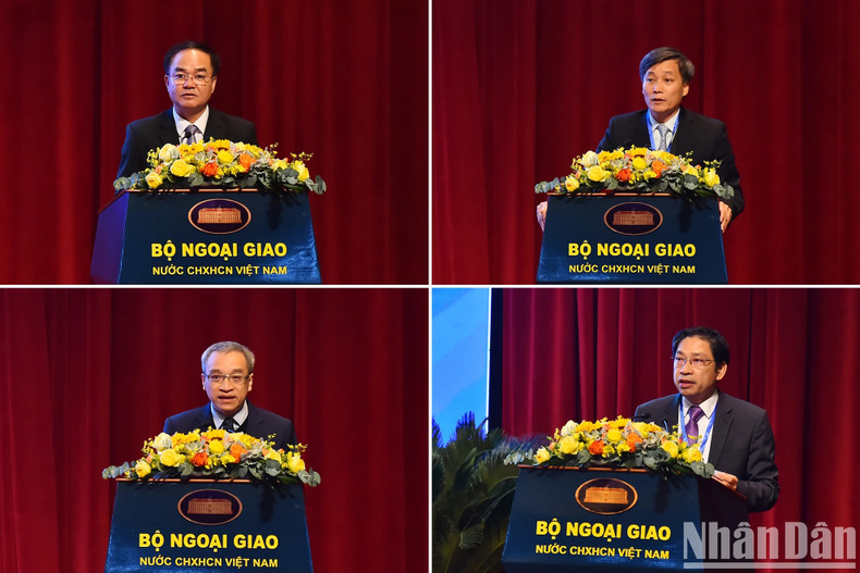 Representatives of ministries, departments and branches give presentations at the meeting. Representatives of ministries, departments and branches give presentations at the meeting.