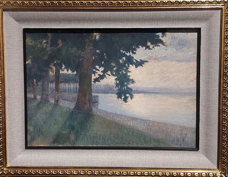 A special painting by King Ham Nghi. A special painting by King Ham Nghi.