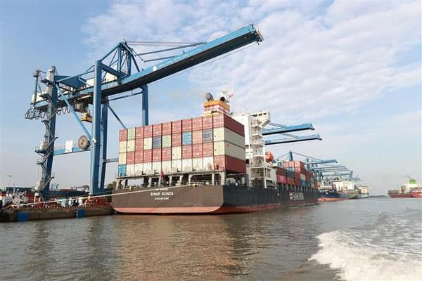 The Tan Cang-Cat Lai is among 20 container port clusters with highest production in the world. (Photo: VNA)