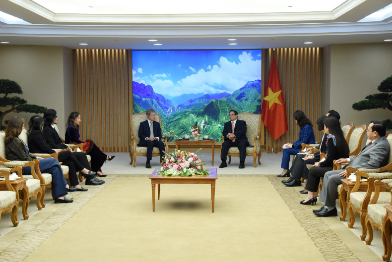 A view of the reception at the Government Headquarters A view of the reception at the Government Headquarters