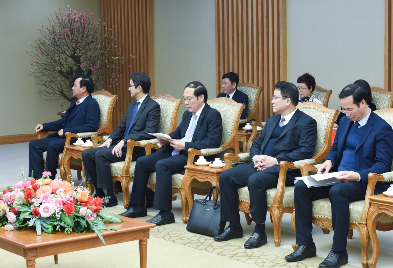Representatives of leaders of ministries, departments and sectors of the Vietnamese Government attend the reception of the FAO Director General Representatives of leaders of ministries, departments and sectors of the Vietnamese Government attend the reception of the FAO Director General