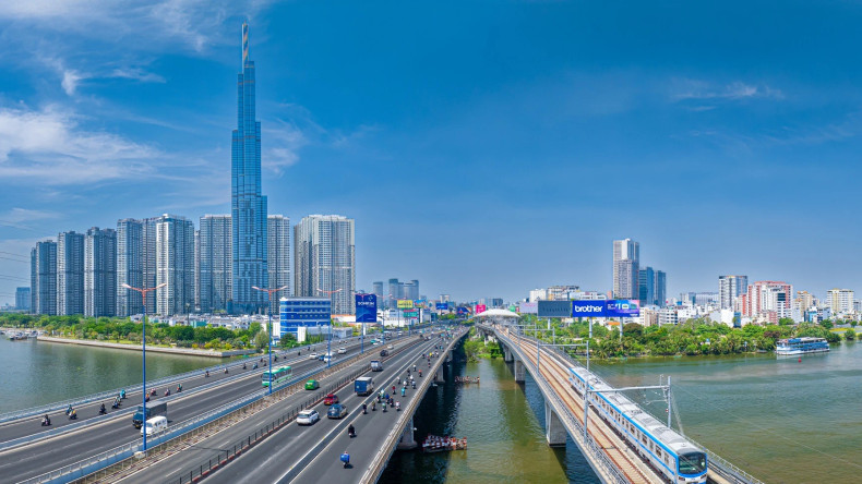 Ho Chi Minh City Metro Line 1, inaugurated on March 9, 2025