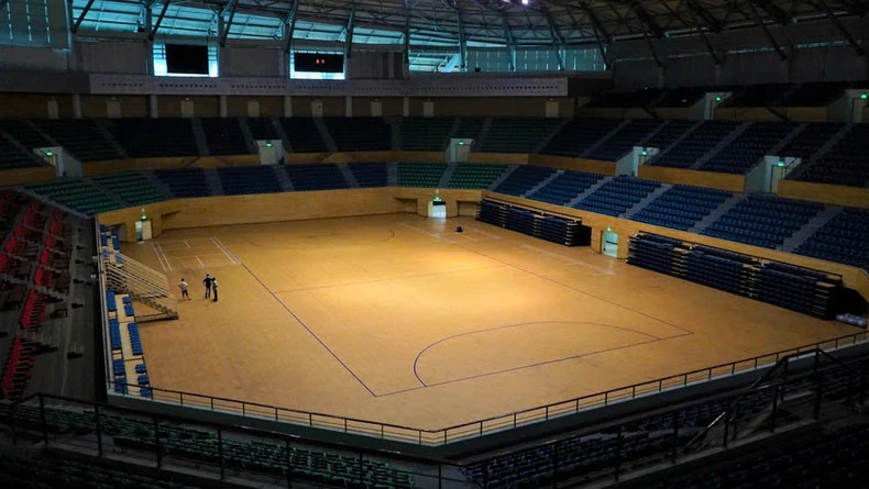 The facilities inside Tien Son Sports Complex in Da Nang are fully prepared. The facilities inside Tien Son Sports Complex in Da Nang are fully prepared.