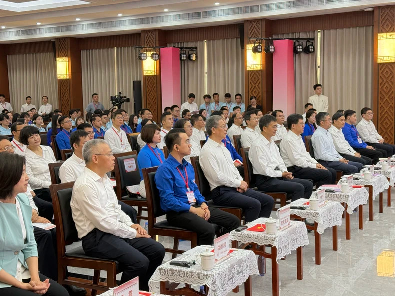 Delegates attending the opening ceremony. (Photo provided by the Vietnamese Embassy in China) Delegates attending the opening ceremony. (Photo provided by the Vietnamese Embassy in China)