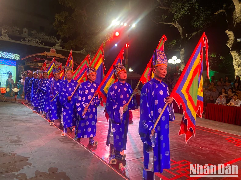 Re-enactment of traditional rituals at the temple. Re-enactment of traditional rituals at the temple.