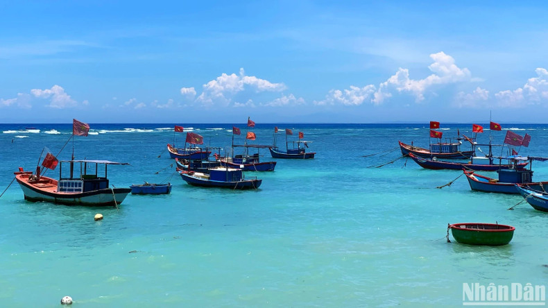 Fishing boats depart daily, bringing back fresh bounty from the sea to sustain island life.