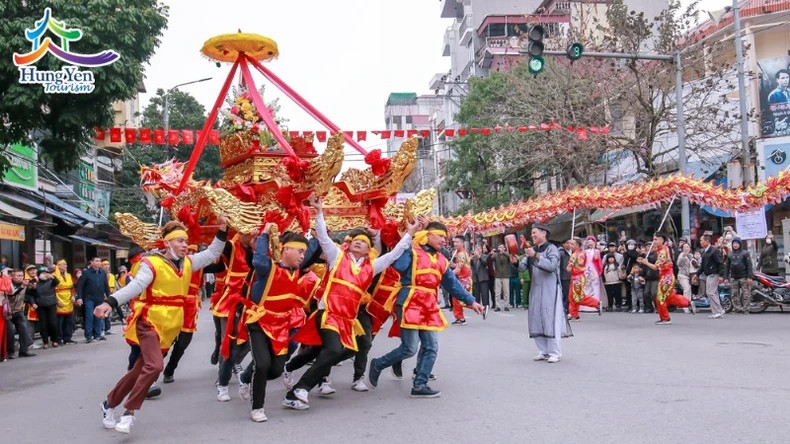 The beauty of traditional festivals in Huưng Yen. (Photo: hungyentourism.com.vn) The beauty of traditional festivals in Huưng Yen. (Photo: hungyentourism.com.vn)
