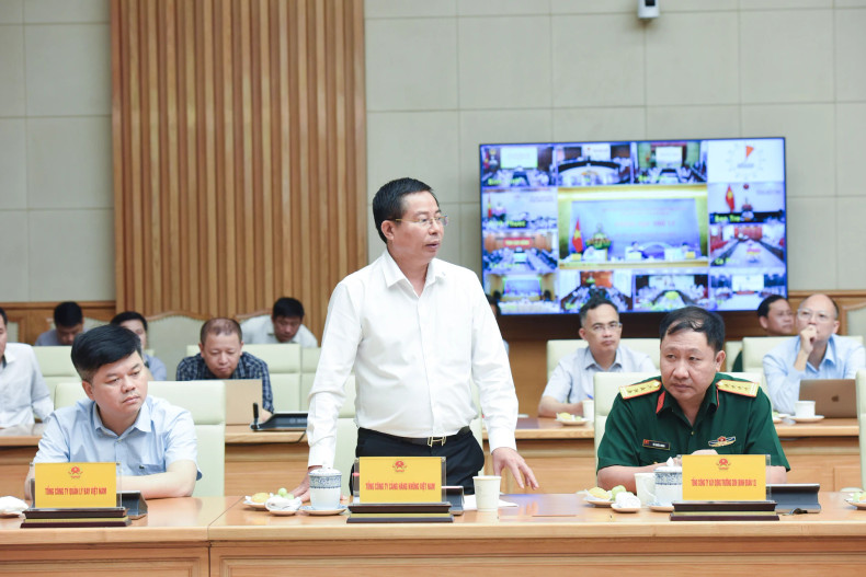 Deputy General Director of Airports Corporation of Viet Nam, Tran Anh Vu, delivers remarks. Deputy General Director of Airports Corporation of Viet Nam, Tran Anh Vu, delivers remarks.