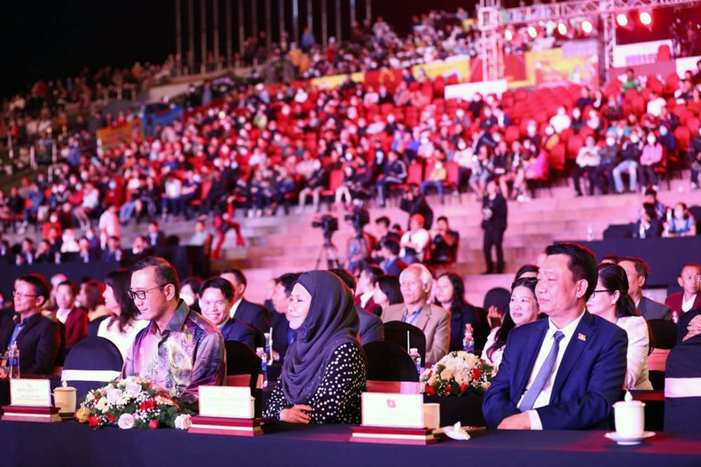 International delegates attended the opening ceremony of Lam Dong Tourism Golden Week 2023.
