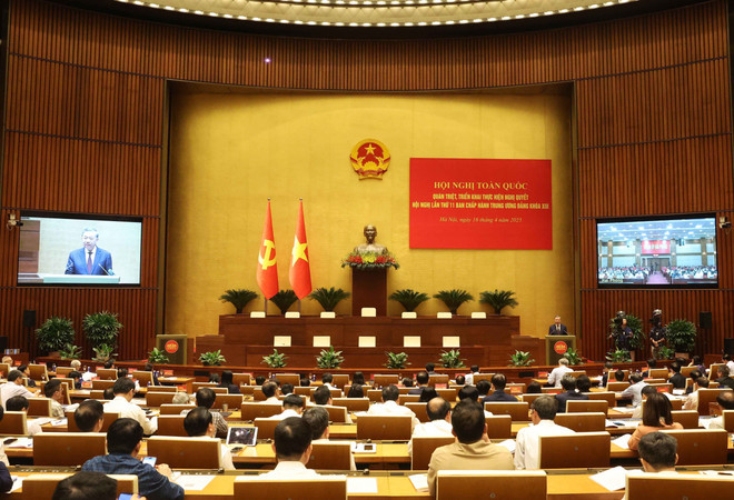 At the meeting (Photo: VNA)