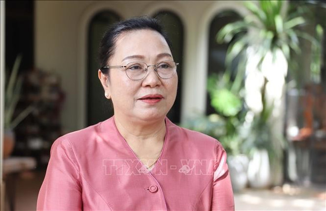 Lao Ambassador to Vietnam Khamphao Ernthavanh. (Photo: VNA)