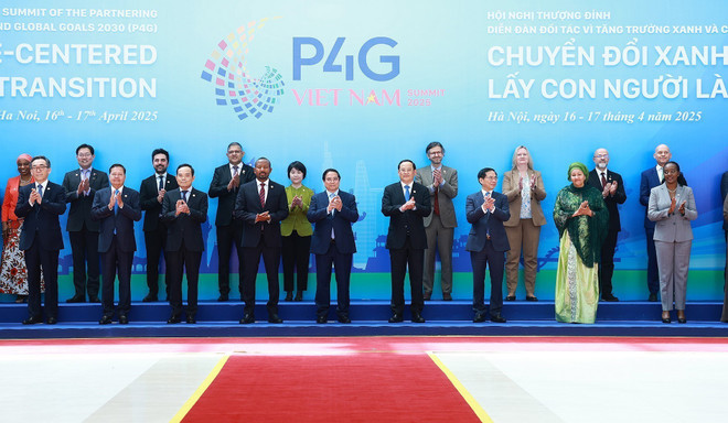 At the opening ceremony of the 4th Partnership for Green Growth and the Global Goals 2030 (P4G) Summit on April 16 (Photo: VNA) At the opening ceremony of the 4th Partnership for Green Growth and the Global Goals 2030 (P4G) Summit on April 16 (Photo: VNA)