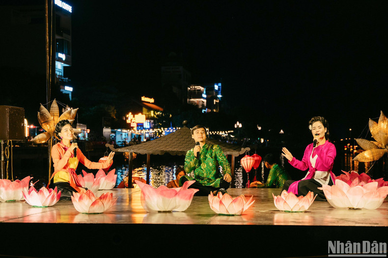 An art performance at Tu An Tower.