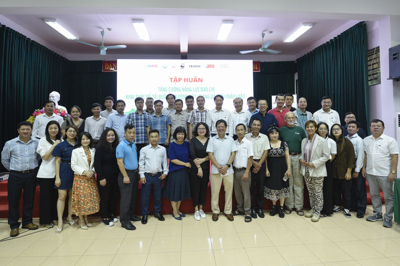 Participants at the training workshop (Photo: nongnghiep.vn)
