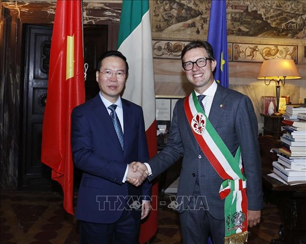 President visits Italy's Tuscany region ảnh 2 President visits Italy's Tuscany region ảnh 2