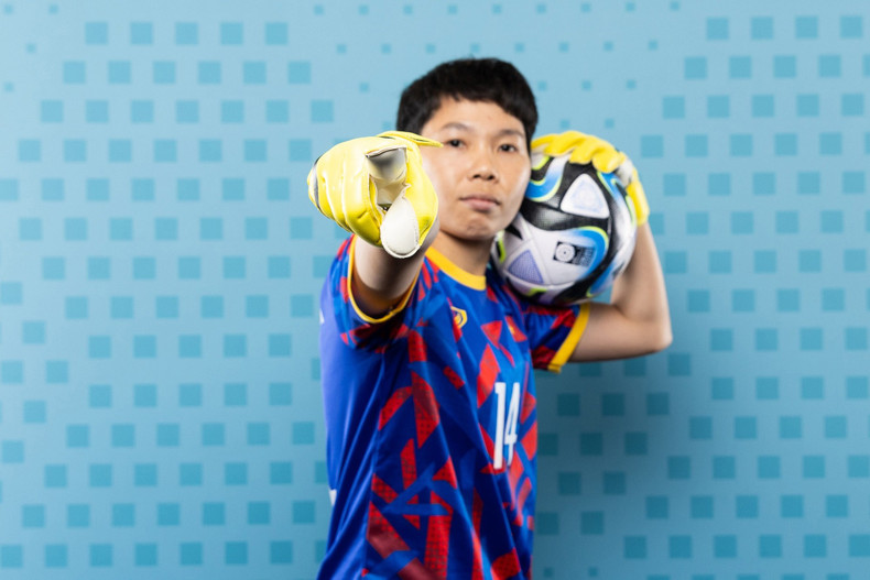 Goalkeeper Tran Thi Kim Thanh (Ho Chi Minh City Women’s Football Club)