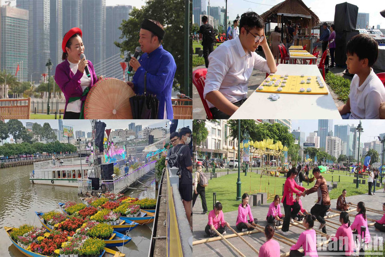 The three-day river festival features a series of tourism, entertainment, culture, and sports events, aiming to preserve and promote Ho Chi Minh City’s culture and history and make use of its waterways to boost the economy and tourism.