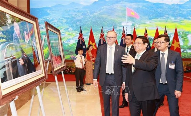 Vietnamese, Australian PMs announce talks outcomes ảnh 1