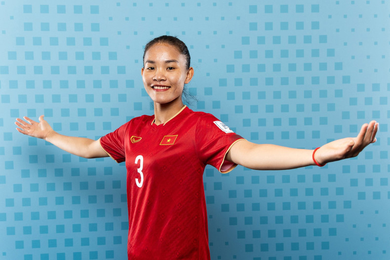 Defender Chuong Thi Kieu (Ho Chi Minh City Women’s Football Club)