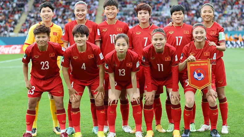Vietnamese women's football team participates in 2023 FIFA Women's World Cup. Vietnamese women's football team participates in 2023 FIFA Women's World Cup.
