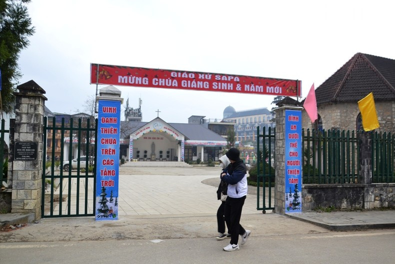 Sa Pa parish welcomes Christmas.