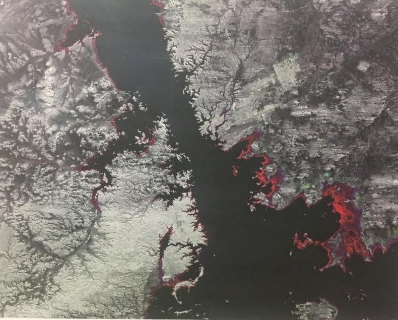 Lake Nasser in Egypt. Lake Nasser in Egypt.