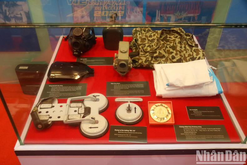 Some tools used by the Vietnam People's Army during the resistance wars.