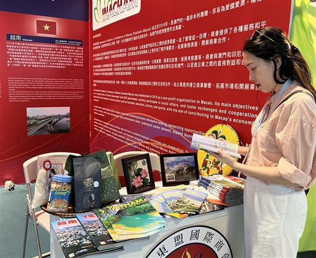 Vietnamese booth at 28th MIF. (Photo: VNA)