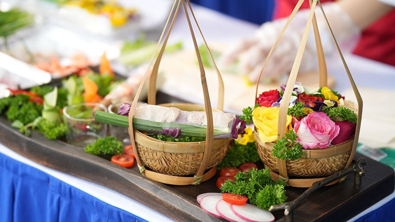 Photo: Dishes introduced at the festival. Photo: Dishes introduced at the festival.