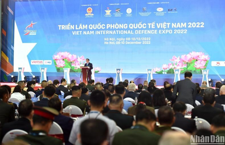 Prime Minister Pham Minh Chinh speaking at the event (Photo: Thanh Dat/NDO)