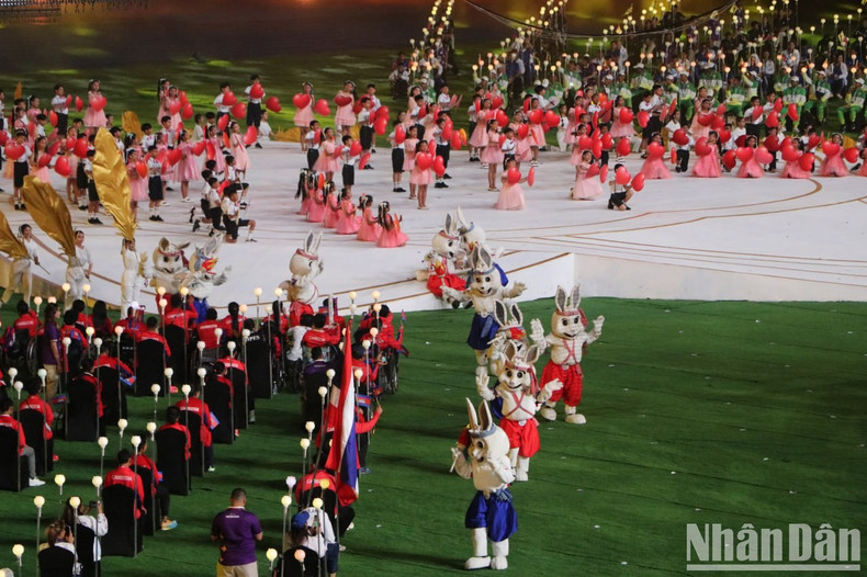 Art performances imbued with cultural identity.