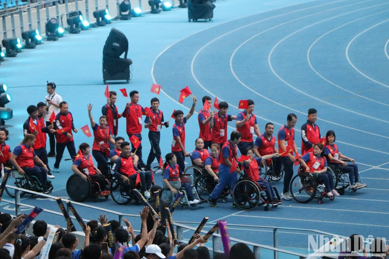 The Vietnamese delegation ranked 3rd overall with 66 Gold medals, 58 Silver medals, and 77 Bronze medals.